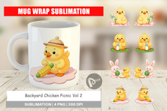 Mug Wrap Chicken Picnic Day Product Image 1