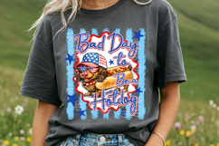 Bad Day to Be a Hotdog Dachshund Patriotic 4th of July Product Image 3