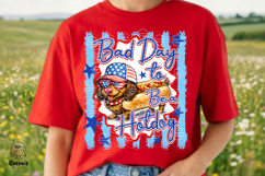 Bad Day to Be a Hotdog Dachshund Patriotic 4th of July Product Image 4