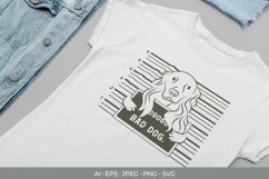 Bad Dog, Rough Collie Illustration Product Image 1
