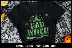 Bad witch | Halloween png sublimation file Product Image 1