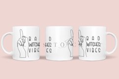 Bundle 6 Halloween Mug Sublimation Wrap 11oz - 15oz Product Image 2