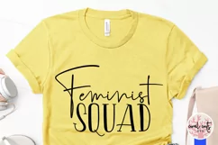 Feminist Squad - Women Empowerment EPS SVG DXF PNG Product Image 3