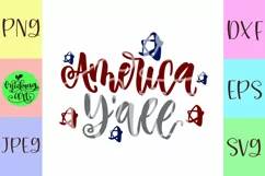 America yall svg, 4th of july svg Product Image 2