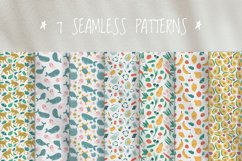 Zero Waste collcetion. Cards, stickers, seamless patterns Product Image 6