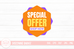 Special Offer Discount Badge Design Product Image 1