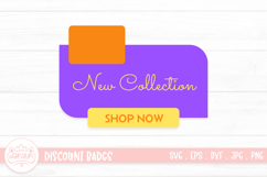 New Collection Discount Badge Design Product Image 1