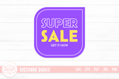 Super Sale Discount Badge Design Product Image 1