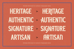 Badge Americana - Vintage Serif Display Product Image 4