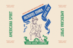 Badge Americana - Vintage Serif Display Product Image 15