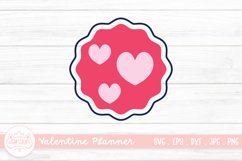 Valentine Planner Sticker | Valentine&#039;s Day Card Sticker Product Image 1