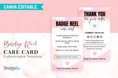 Badge Reel Care Card Product Image 2