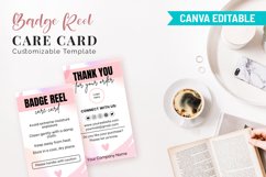 Badge Reel Care Card Product Image 7