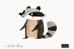 Woodland Badger Clipart | Animal PNG Product Image 1