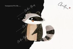 Woodland Badger Clipart | Animal PNG Product Image 2
