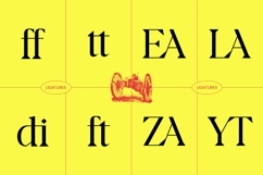 Badiek Serif Display Product Image 11
