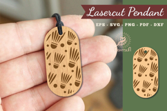 Badminton Lasercut Pendant Product Image 1