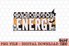 Bad Witch Energy PNG Sublimation Design Product Image 2