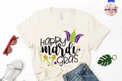 Happy Mardi Gras - Mardi Gras SVG EPS DXF PNG Product Image 2