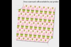 12 Bakery Digital Papers in Spring Flower Theme Color Product Image 4