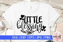 Little blessing - Mother SVG EPS DXF PNG Cutting File Product Image 1