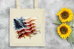 American Flag USA, 4th July, Patriotic Clipart Product Image 7