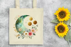 Moon Flowers PNG Product Image 2