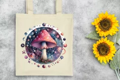 Mystical Mushroom | Celestial | Magic Mushrooms PNG |Tarot Product Image 6