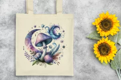 Mystical Mushroom | Celestial | Magic Mushrooms PNG |Tarot Product Image 1