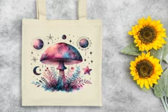 Mystical Mushroom | Celestial | Magic Mushrooms PNG |Tarot Product Image 6