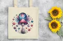 Mystical Mushroom | Celestial | Magic Mushrooms PNG |Tarot Product Image 6