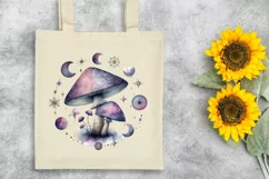 Mystical Mushroom | Celestial | Magic Mushrooms PNG |Tarot Product Image 6