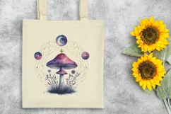 Mystical Mushroom | Celestial | Magic Mushrooms PNG |Tarot Product Image 6