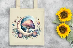 Mystical Mushroom | Celestial | Magic Mushrooms PNG |Tarot Product Image 6