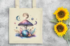 Mystical Mushroom | Celestial | Magic Mushrooms PNG |Tarot Product Image 7