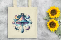 Mystical Mushroom | Celestial | Magic Mushrooms PNG |Tarot Product Image 1