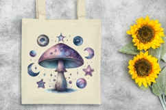 Mystical Mushroom | Celestial | Magic Mushrooms PNG |Tarot Product Image 1