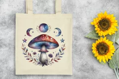 Mystical Mushroom | Celestial | Magic Mushrooms PNG |Tarot Product Image 1