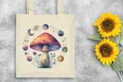 Mystical Mushroom | Celestial | Magic Mushrooms PNG |Tarot Product Image 1