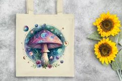 Mystical Mushroom | Celestial | Magic Mushrooms PNG |Tarot Product Image 6