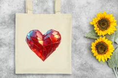 Broken Cold Heart Love Clipart |T-shirt, Mug, Tumbler Product Image 6