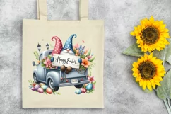 Easter Gnomes Clipart |T-shirt, Mug PNG Product Image 7