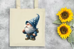 Gnome Blowing Dandelion Clipart |T-shirt, Mug, Tumbler Product Image 7