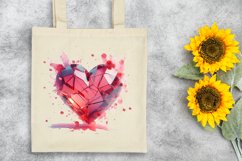 Broken Heart Love Clipart |T-shirt, Mug, Tumbler Product Image 7