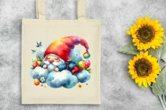 Easter Gnome Sleeping in the Clouds Clipart |T-shirt, Mug Product Image 7