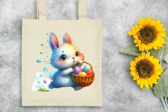 Easter Bunny Clipart |T-shirt, Mug PNG Product Image 6