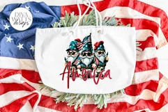 Patriotic Military Gnomes | Sublimation PNG | 4th of July Product Image 2