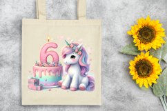 6 Years Unicorn , Clipart |T-shirt, Mug, Tumbler Product Image 7