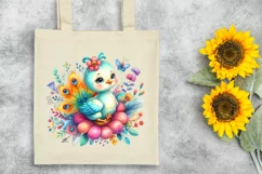 Easter Bunny Clipart |T-shirt, Mug PNG Product Image 6