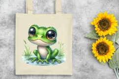 Baby Frog |T-shirt, Mug PNG Product Image 7